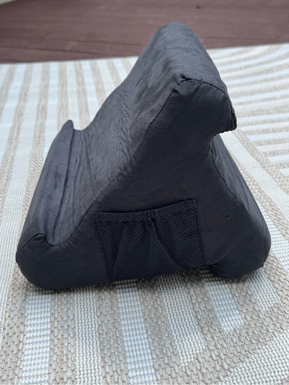 Ontel IPad Pillow Stand Charcoal